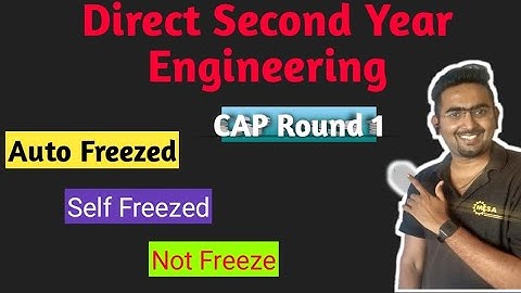 Direct Second Year Engineering Admission | Auto Freezed | Self Freezed | Not Freeze | Toshib Shaik