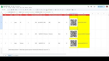 Inventarisir Barang  Belajar membuat QR Code, Code Barang bisa di akses secara online