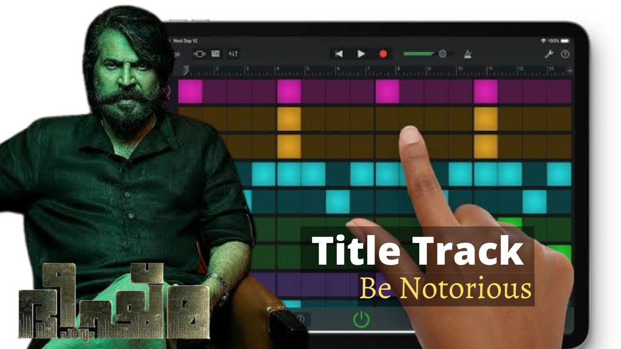 Beeshma Parvam Clymax Bgm | Be Notorius | Garage band | Mobile Piano