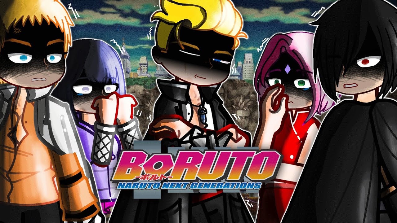 || Past Generation React To The Two Blue Vortex || React To Boruto & Himawari ||