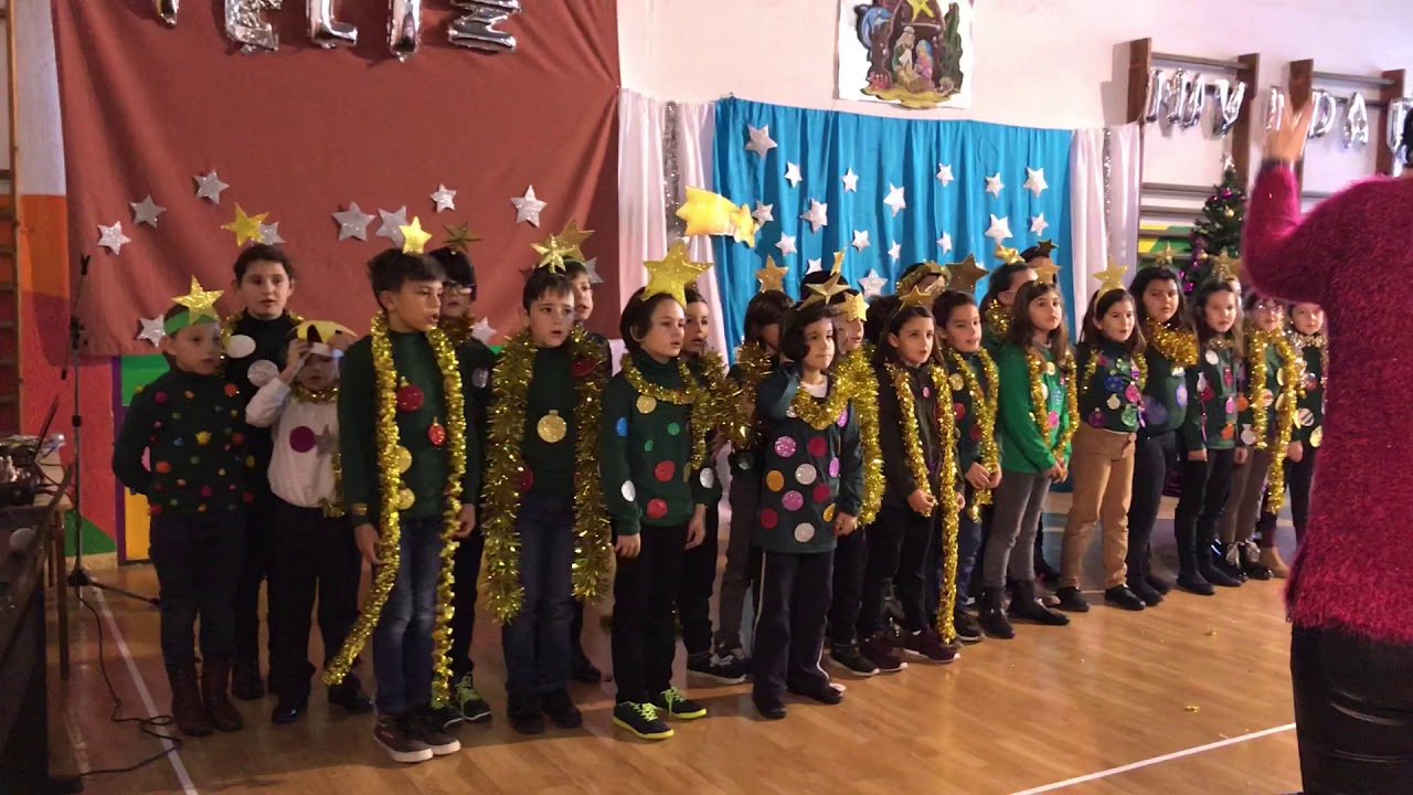 2017 Mon beau Sapin  - 3A 3B CEIP Tartessos, Málaga