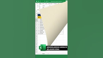 TRIK MENGHAPUS ANGKA DI BELAKANG KOMA DENGAN RUMUS INT #exceltips #exceltutorial  #exceltricks