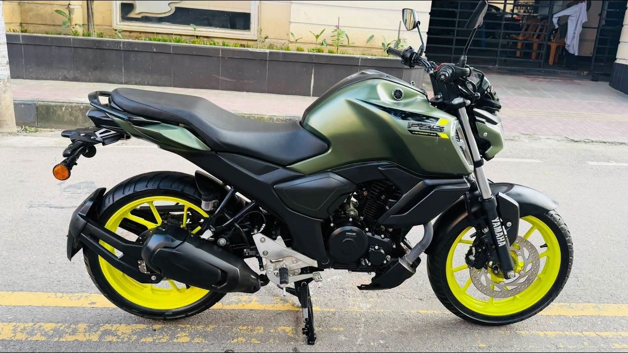 Yamaha FZS V4 2026 Green