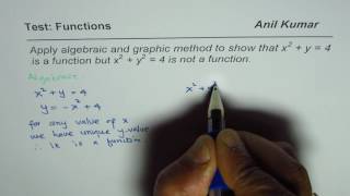 Famous Algebraic and Graphic Method to Prove Relation is Not a Function Net Worth