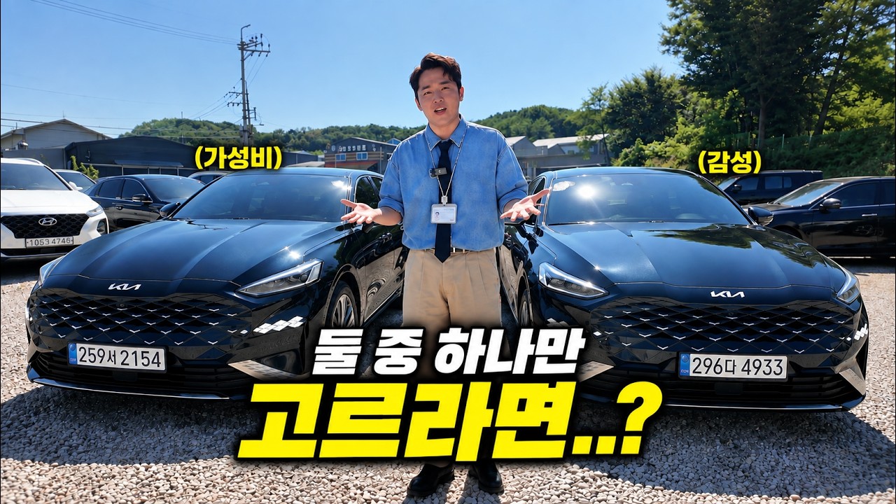 같은 K8인데 뭘 사야 하냐구요? 주행거리VS 옵션 골라잡아보자규