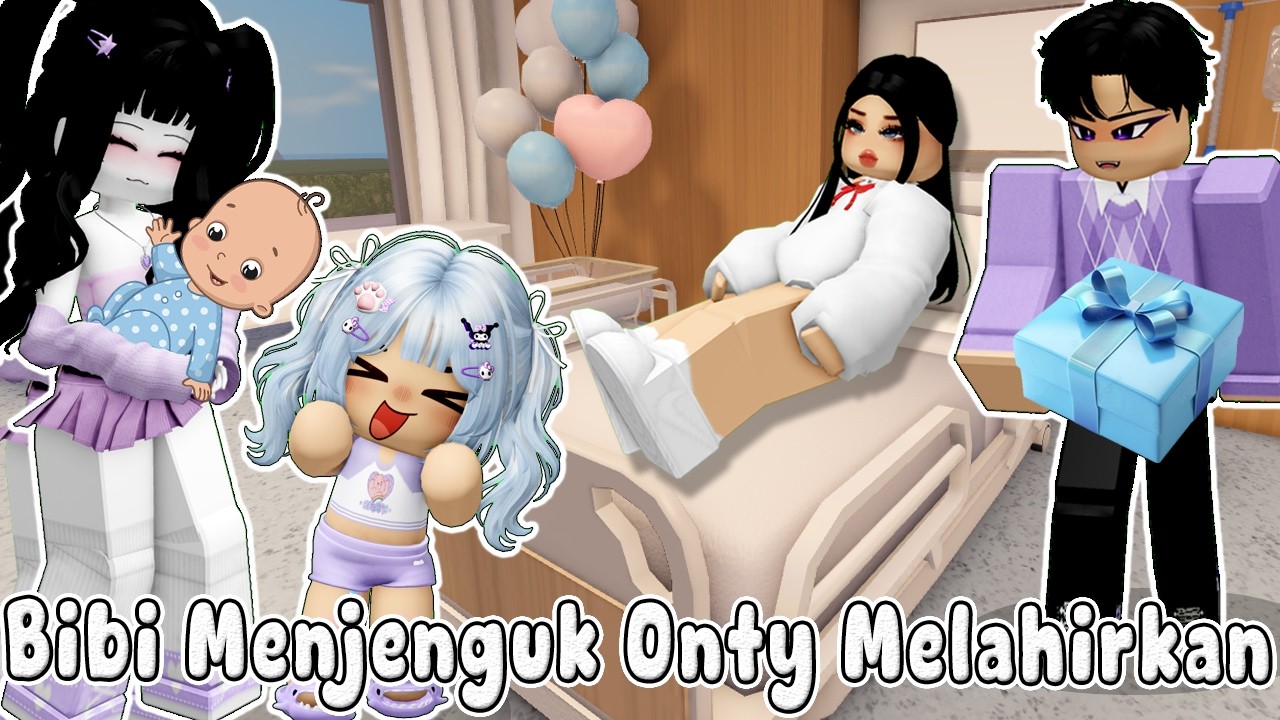 BIBI MENJEGUK TEMAN MAMI YANG MELAHIRKAN,KETEMU DEDEK BAYI YANG LUCU || BERRYEVENUE🏡ROBLOX INDONESIA