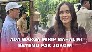 Mbak2 Ini Mirip Mahalini Pengen Foto Bareng Pak Jokowi