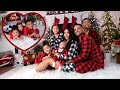 OUR FIRST EVER FAMILY CHRISTMAS SHOOT!! **so cute**