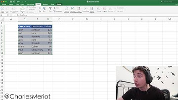 Excel Tips & Tricks: Removing Duplicates