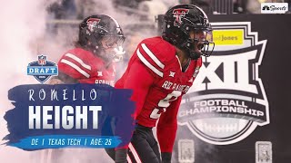 Watch 49ers third-round draft pick Romello Height's college highlights | NBC Sports Bay Area