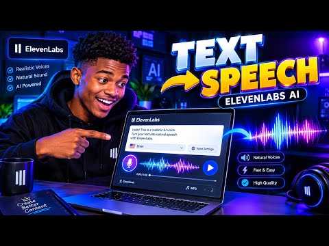 How to Turn Text into Speech with ElevenLabs AI | Text-to-Speech Tutorial