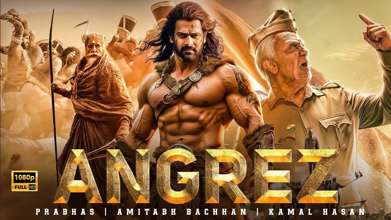 Prabhas & Vikram Love Action Hd Movie 2025 - ANGREE - New South Indian Hindi Dubbed Movies in HD