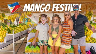 Family’s First Mango Festival In  Guimaras, Philippines