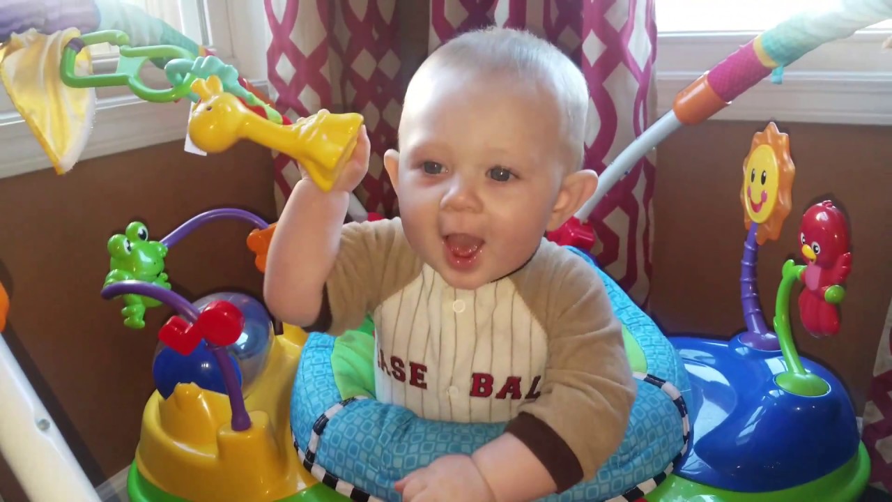 Baby Einstein Jumper Toy Review YouTube