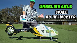 NEW Flywing EC-135 rc helicopter is INSANE. First flights & Review