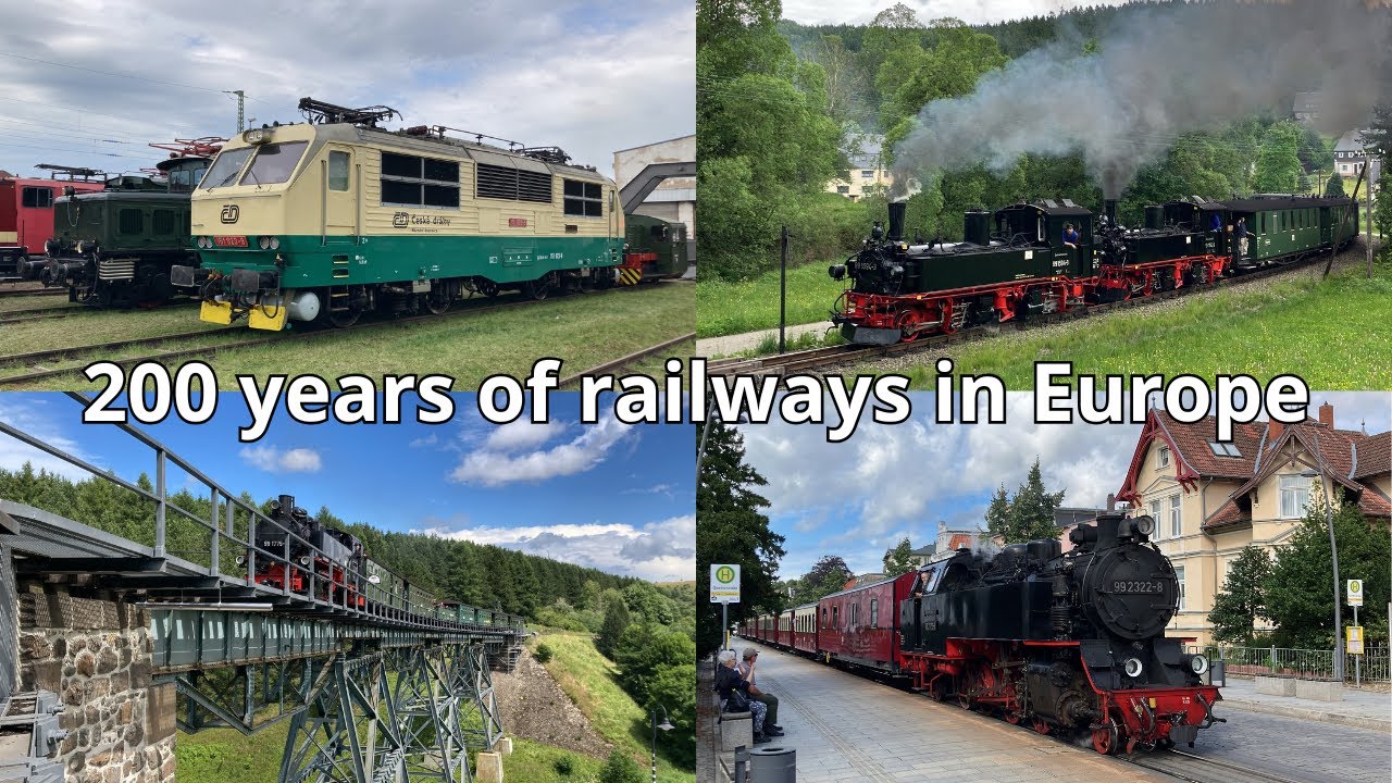 My compilation of railway videos from 2025