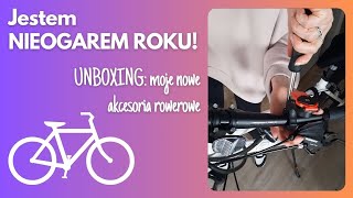 Unboxing: moje nowe akcesoria rowerowe. Wygrywam konkurs na nieogara roku!