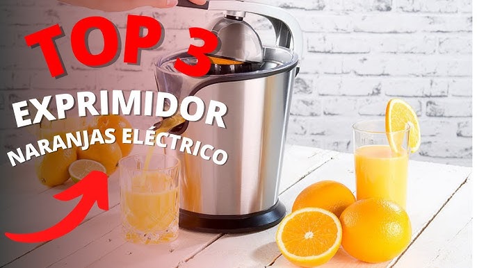 Duronic Je6 Sr Exprimidor Eléctrico De 100w Con Surtidor Antigoteo Y Filtro  Regulador De Pulpa, 2 Conos Y Tapa Incluidos, zumos De Naranja Caseros con  Ofertas en Carrefour