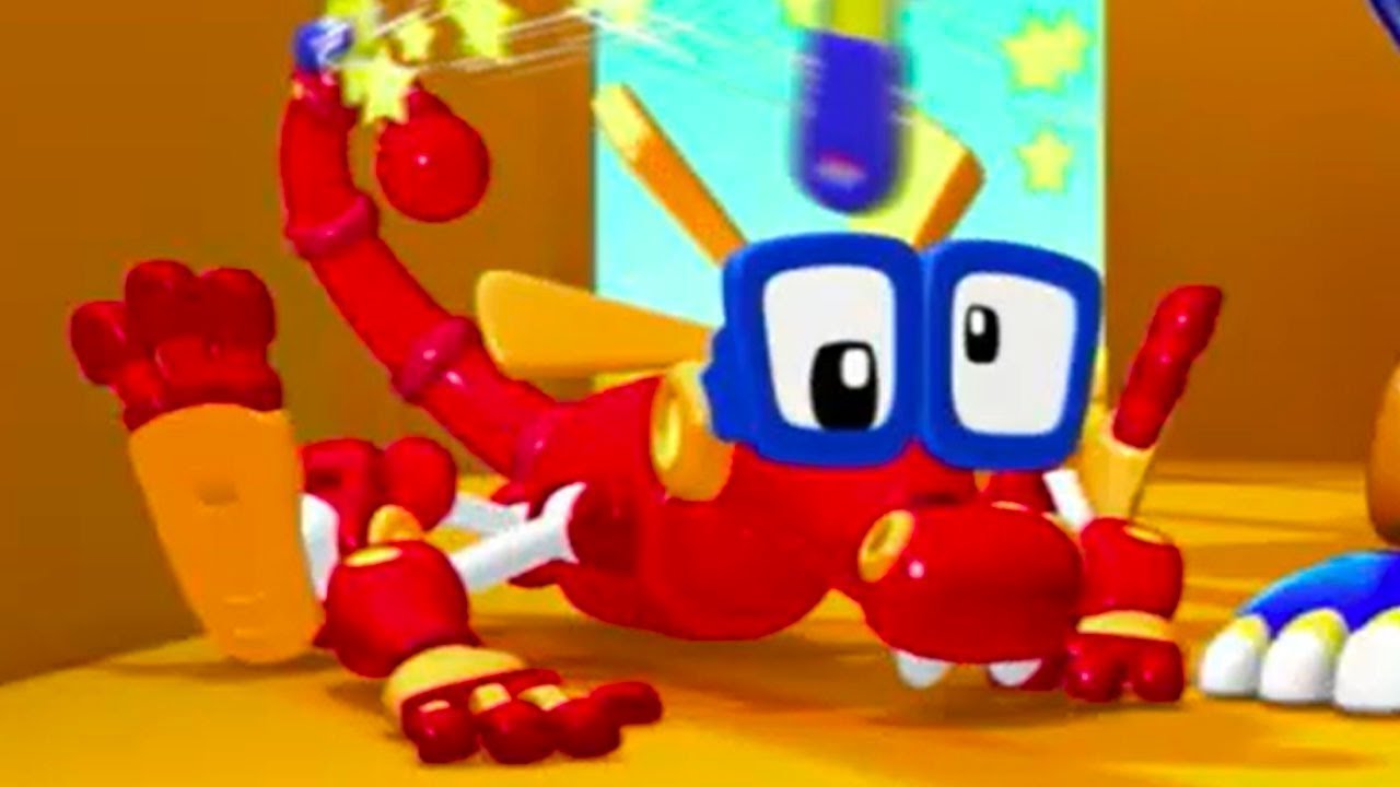 Jigsaw Shark Puzzle // Bell Bot Island | Animal Mechanicals | Cartoons for Kids