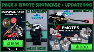 Roblox Asylum Life: NEW Pack & Emote Showcase + Update