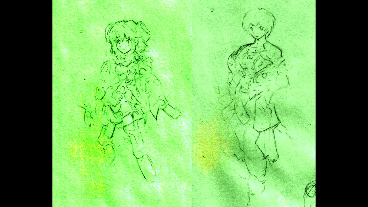 rough sketch record of agarest war 3 fanfiction human swordswoman.  アガレスト戦記