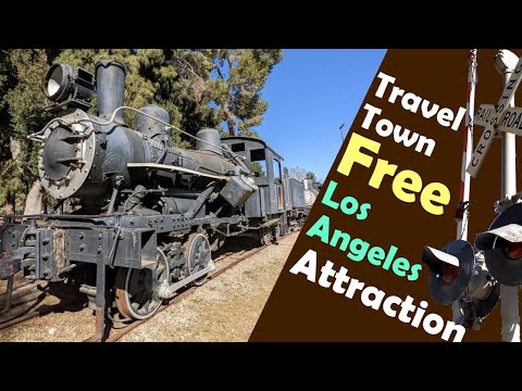 Vídeo: Passeios de trem no Griffith Park Los Angeles