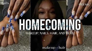 HOMECOMING GRWM | MINI VLOG