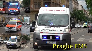 6x Ambulance Praag met spoed