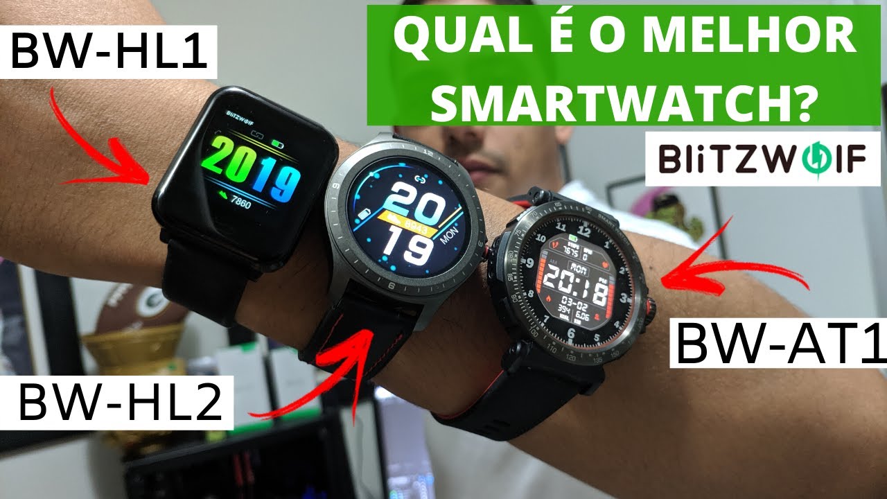 melhor smartwatch blitzwolf