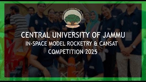 Winning "Rocketry Best Design" at IN-SPACe 2025! CU JAMMU ASTRO Journey