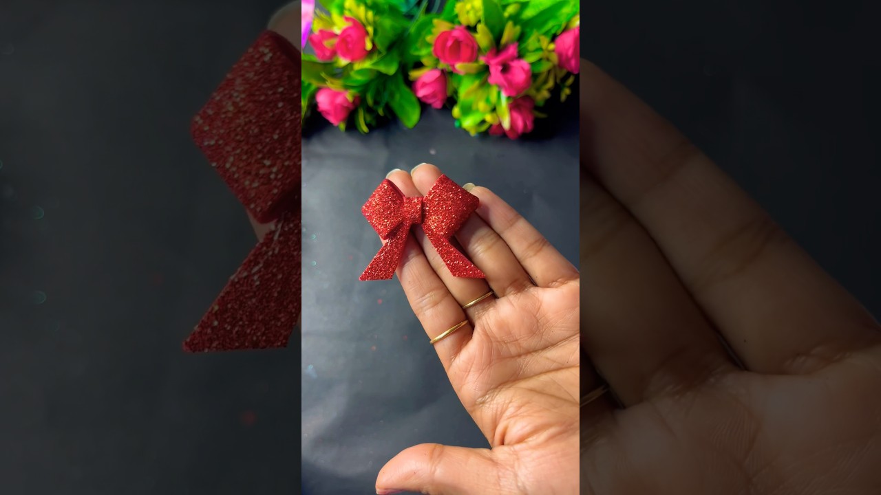 Cute glitter sheet bow 🎀 