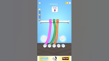 Tangle master 3D level 6