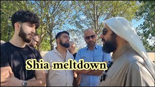 Shia meltdown! Adnan Rashid Sheikh and Shia Speakers Corner