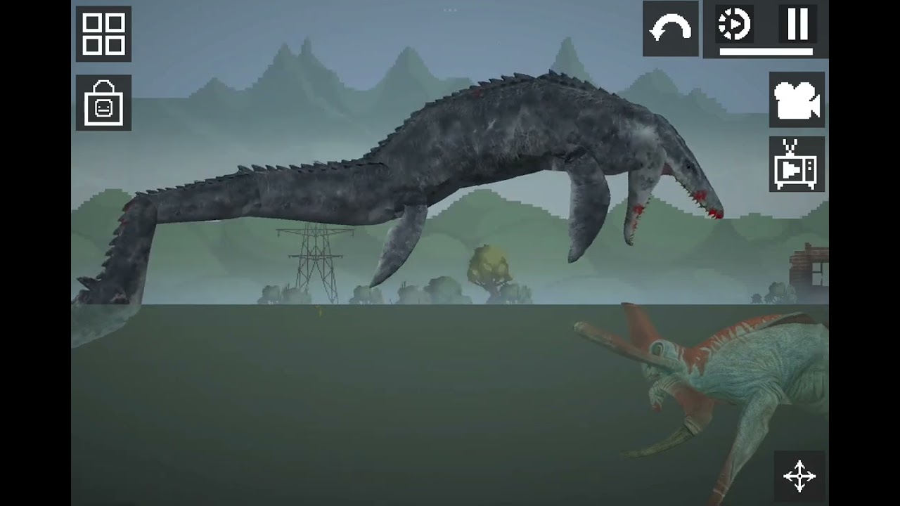 Melon Sandbox flying dino mod part 2