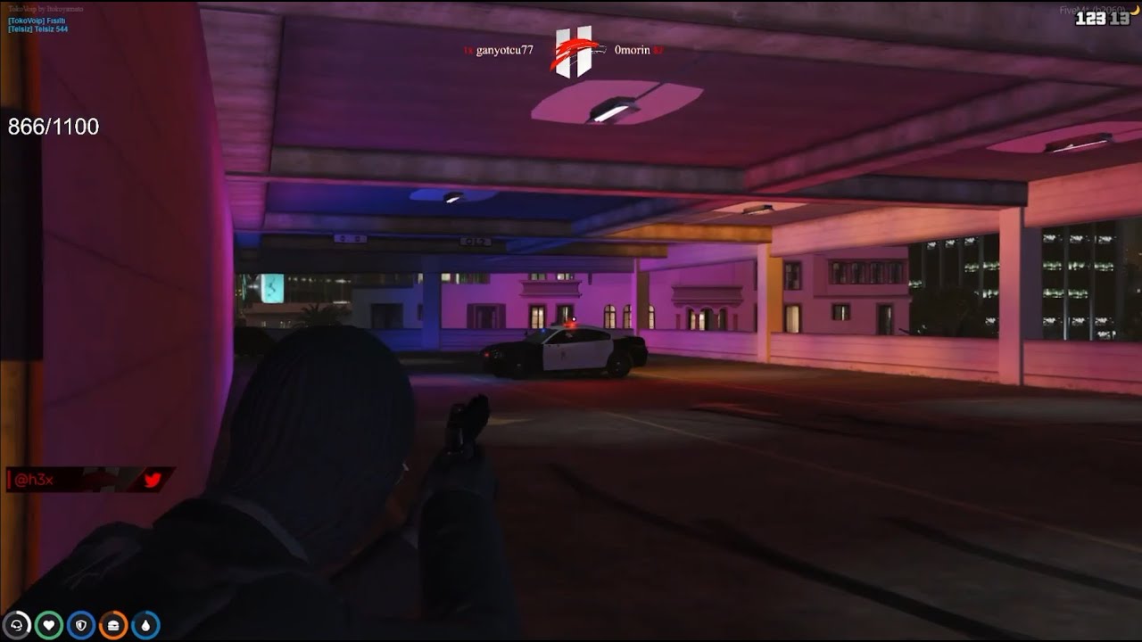 Kafi RP | Wipeout & Canberk Çatışmalı Banka Soygunu | Canberk POV