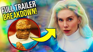 Fantastic Four First Steps -Trailer BREAKDOWN -  Easter Eggs & Plot Explained!