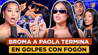 BROMA A PAOLA CRISTAL SE SALE DE CONTROL LE CAE ARRIBA A FOGÓN POR DARLE BOCHE screenshot 5