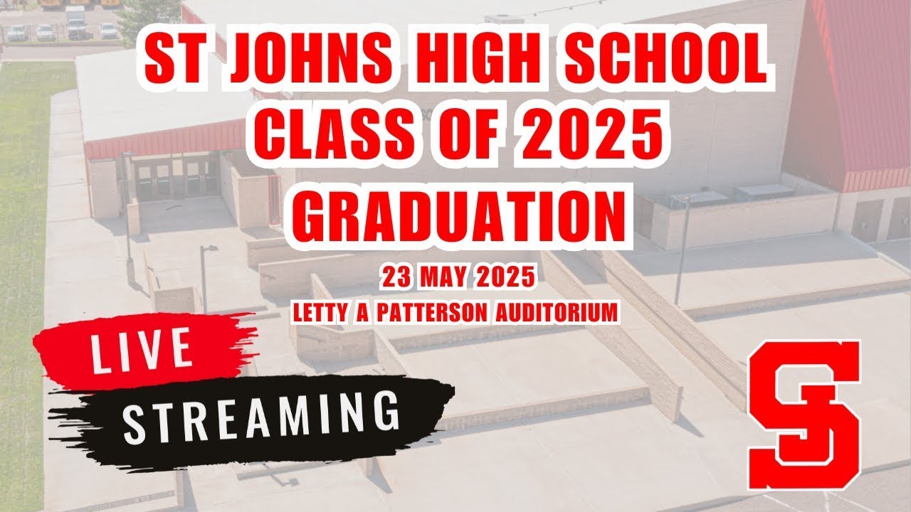 🎓 **St. Johns High School Graduation Ceremony – Class of 2025** 🎓