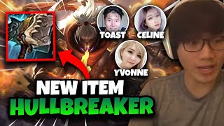 Boxbox tries out the NEW HULLBREAKER on JAX (ft. Toast, Yvonne, RayC, Celine)