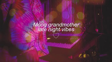 Moog Grandmother | Late Night Melodic Session | No Talking