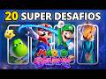 🍄🪐☄️ 20 DESAFIOS IRADOS super MARIO GALAXY | Apenas 2% acerta tudo!!! | #quiz