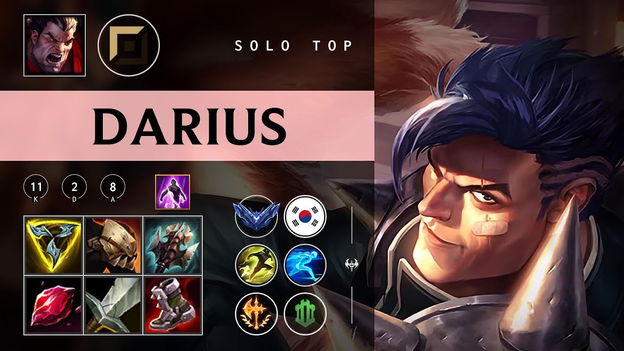 Darius Top vs Irelia - KR Diamond Patch 26.01