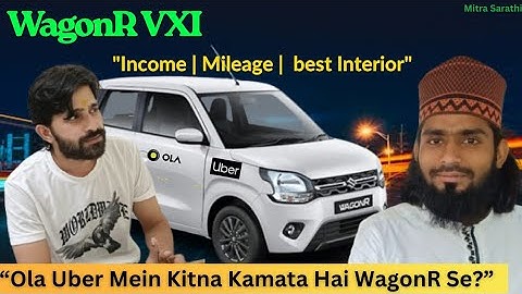 WagonR VXI Driver Experience | Ola Uber Mein Daily Income, Mileage & EMI Details | Real Review 2025