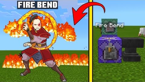 Simple Fire Bending 🔥 | Command Blocks