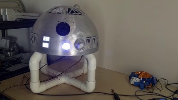 R2-D2 Dome being controlled by stealth setup
