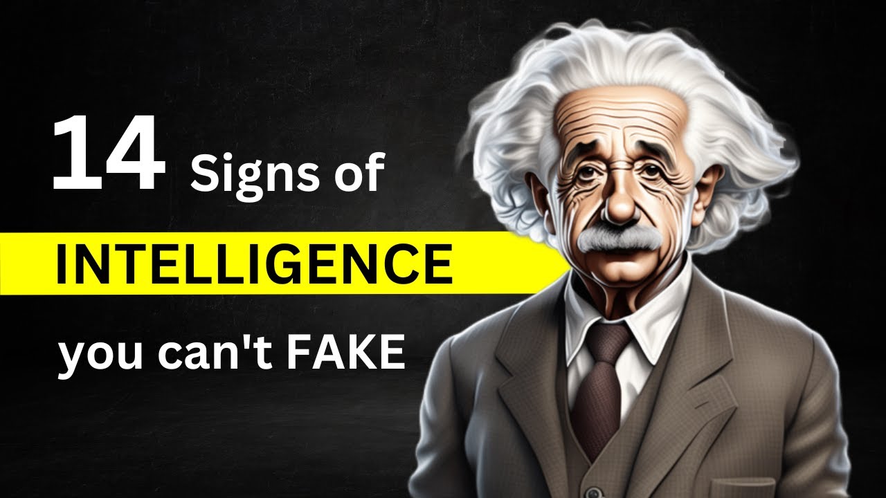 14 Signs Of Intelligence That You Can't Fake - YouTube