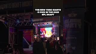 The New York Giants select Arvell Reese in the 2026 NFL Draft!! #nfldraft #nygiants #nfl #trending
