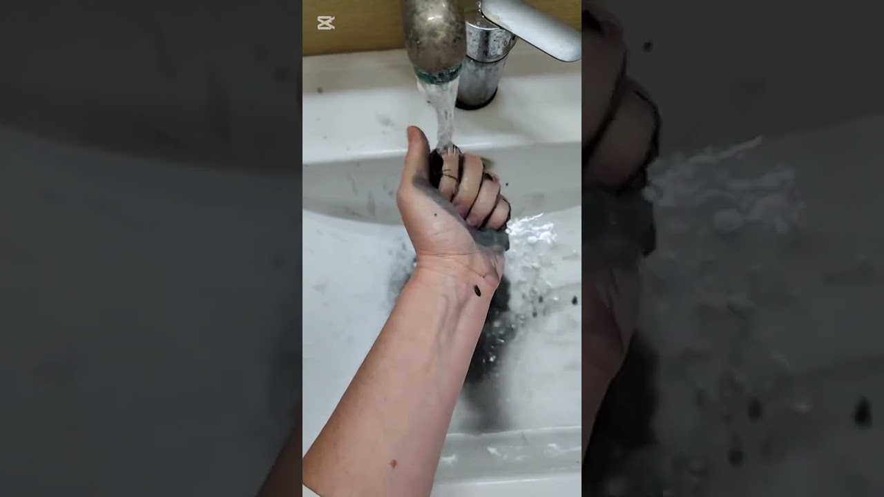 part 2 how I wash my hands 🥲😬 