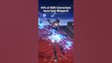 HSR Characters have Cool Weapons Except... #hysilens #theherta #cerydra #cyrene