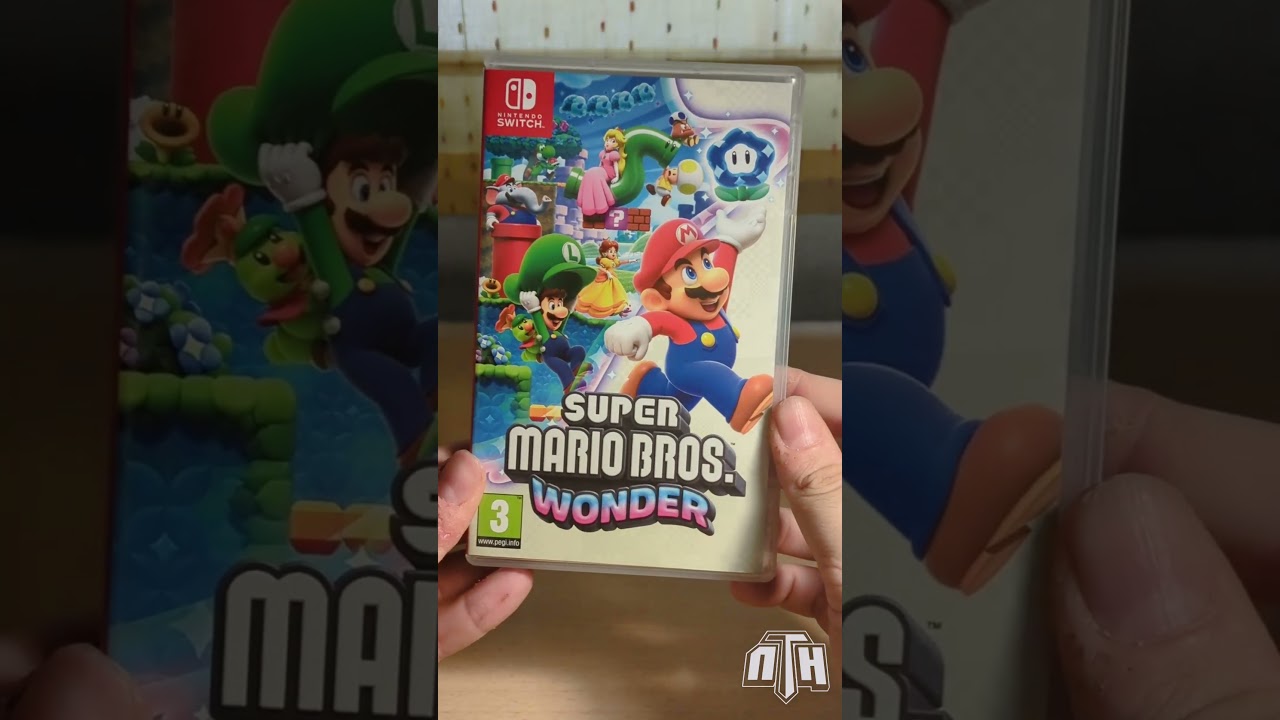 🔴  #Unboxing del #SuperMarioBrosWonder per la #NintendoSwitch #Nintendo